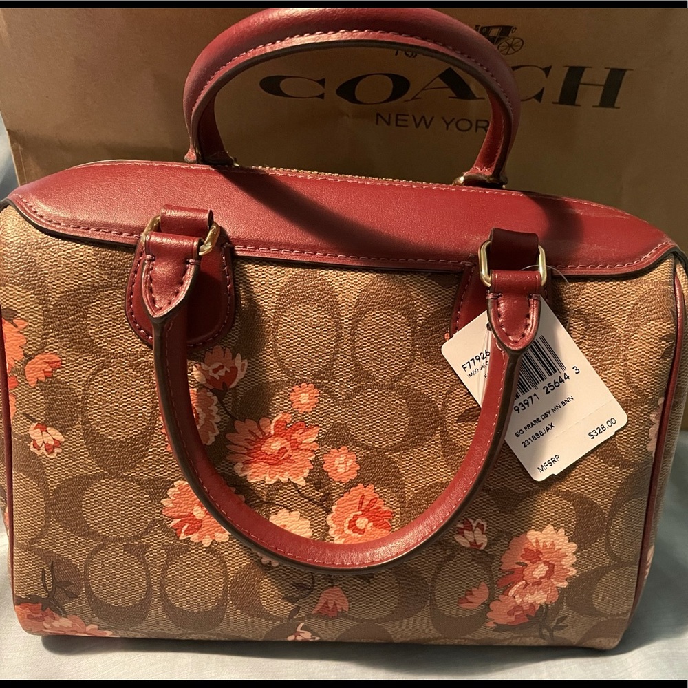 Coach Mini Bennett, Prairie Daisy Cluster print